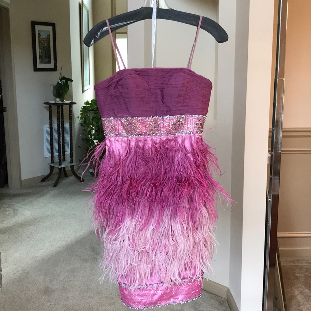 Sue Wong hand beaded dress